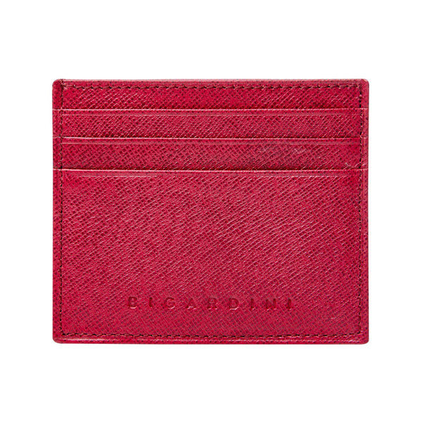 saffiano slim leather wallet