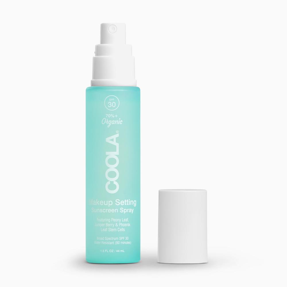 coola sunscreen makeup setting spray