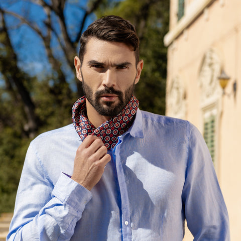 Bewijzen gazon Ik heb een Engelse les How to Tie a Neckerchief and Ways to Wear it for Men - Elizabetta