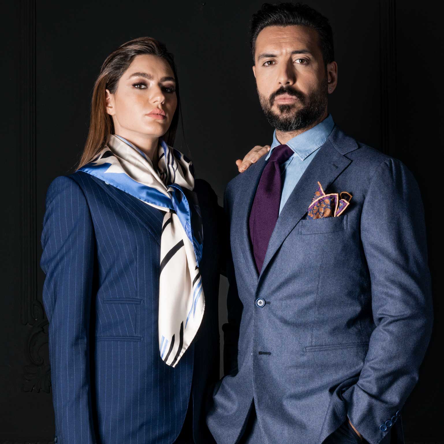 Uniformes 100 % Silk Pocket Square – Luxuria & Co.