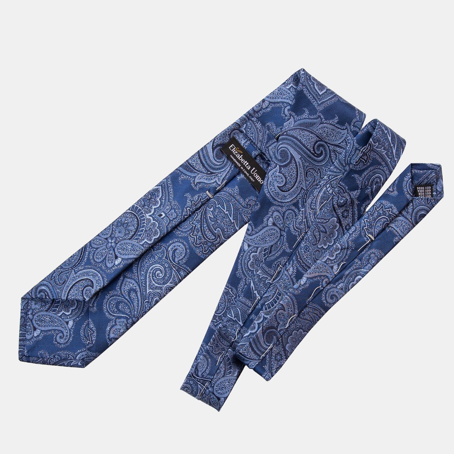 Solid color silk tie - CANALI