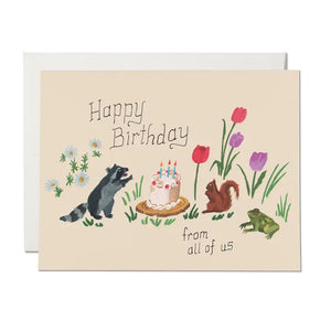 Birthday Critters Greeting Card - Bunky Boutique