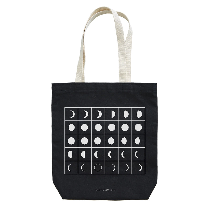 Moon Phases Tote Bag