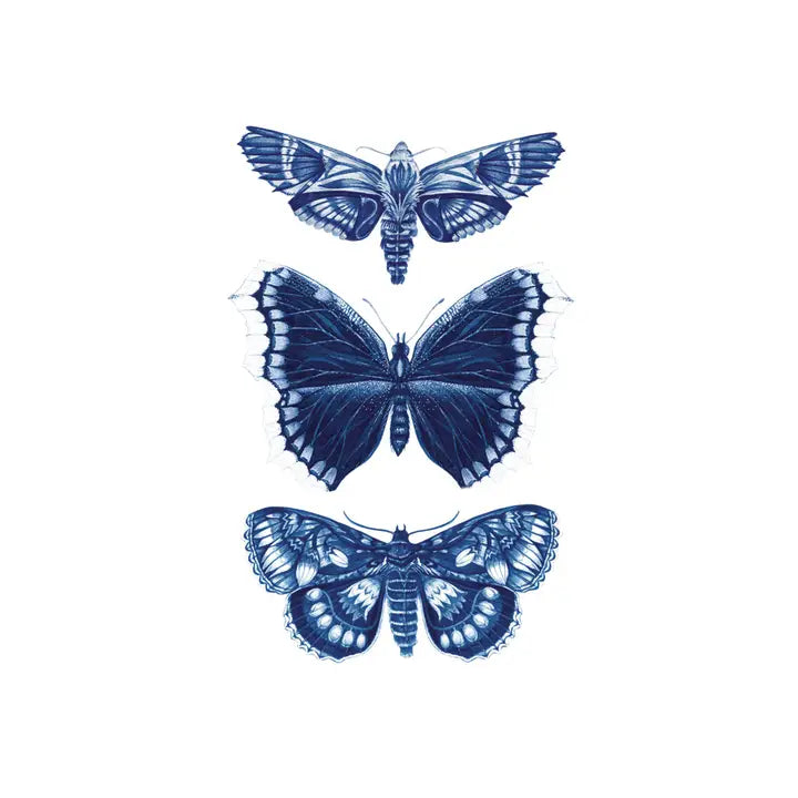 Sapphire Moths Tattoo