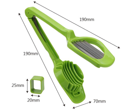 One Press Handheld Food Slicer – bibtic