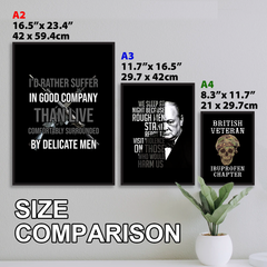 portrait size chart