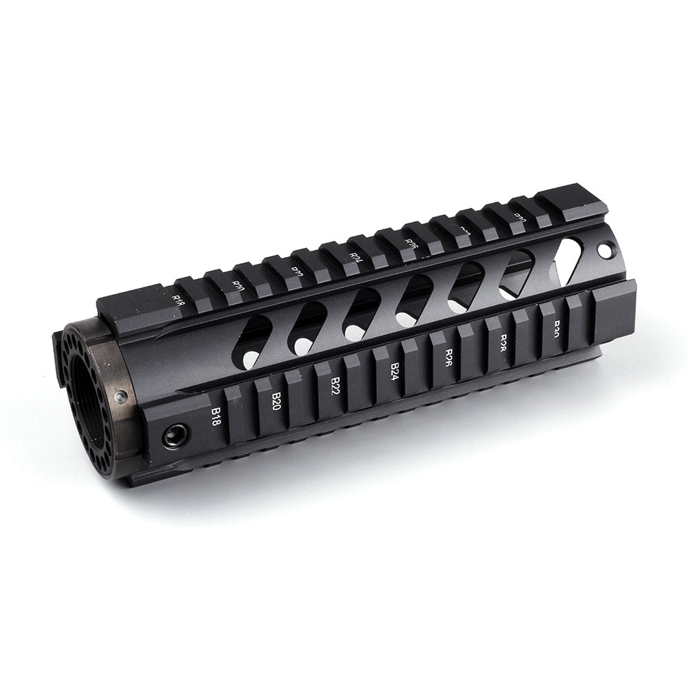 ohhunt AR Free Float Quad Rail Handguard With Barrel Nut 4