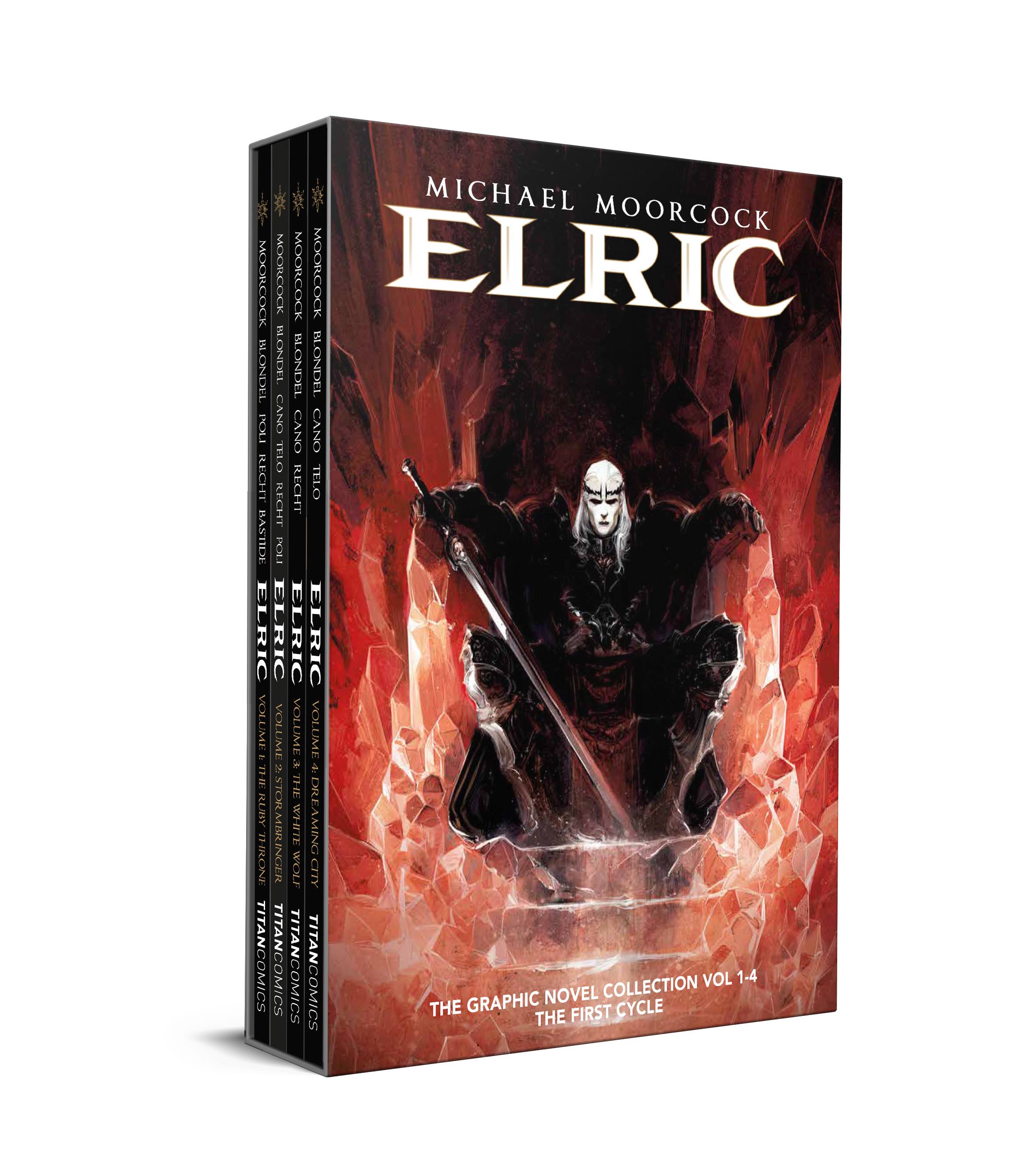 MICHAEL MOORCOCK ELRIC HC BOX SET (O/A)