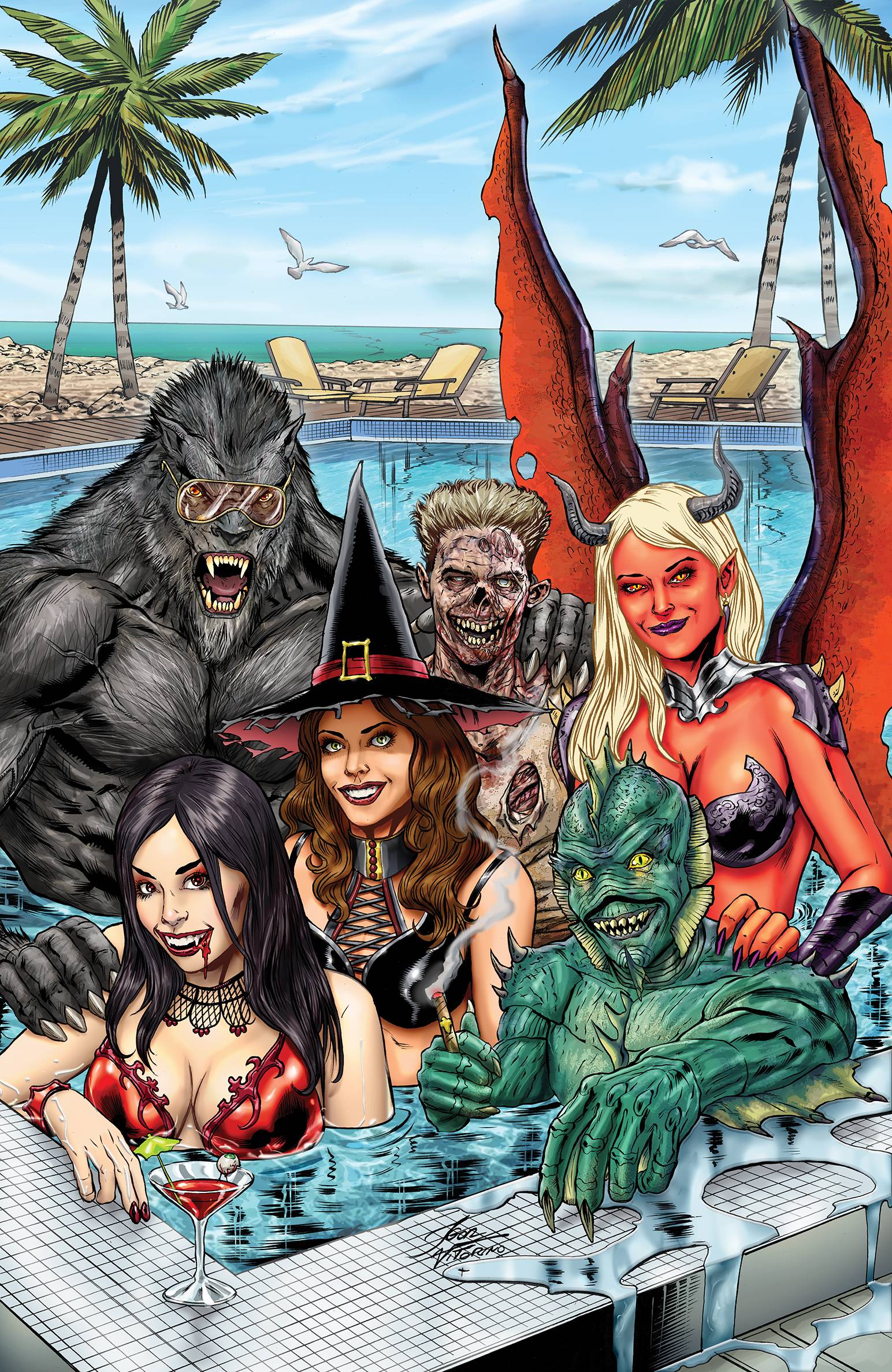 GRIMM UNIVERSE QUARTERLY HALLOWEEN CVR B VITORINO