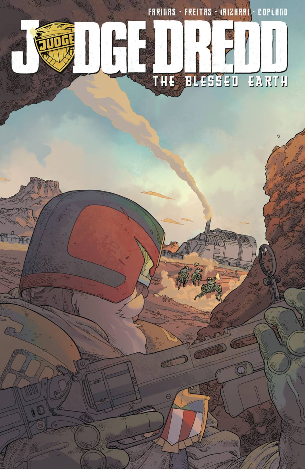 JUDGE DREDD BLESSED EARTH TP VOL 01
