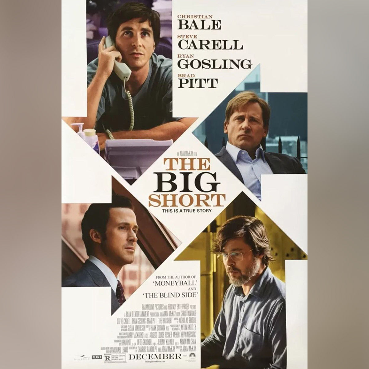 Big Short, The (2015) | Original Movie Poster | Vintage Film Poster – At The Movies Posters