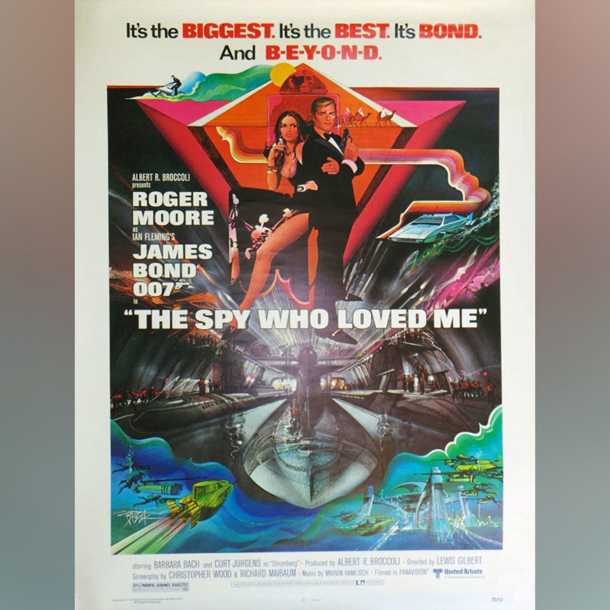 Spy Who Loved Me, The (1977) | Original Movie Poster | Vintage Film ...