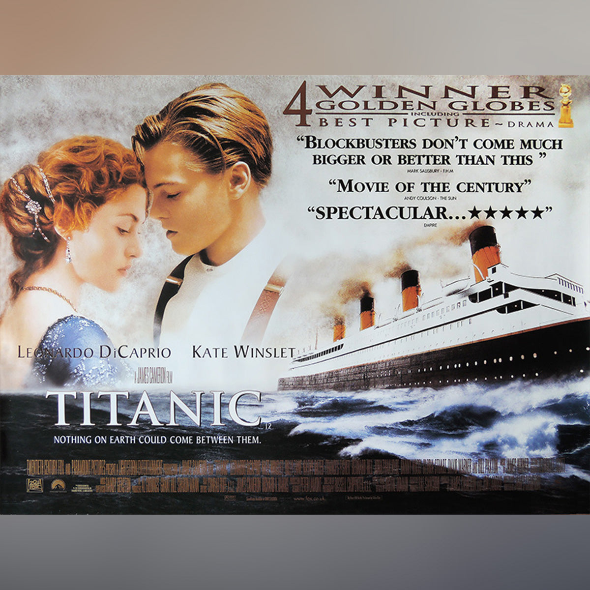 Titanic (1997) Original Movie Poster Vintage Film Poster At The