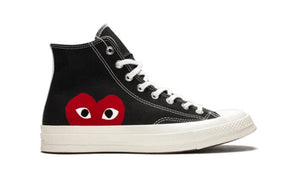 Chuck Taylor All-Star 70s Hi Comme des Garcons PLAY Black 150204C – SOLD OUT