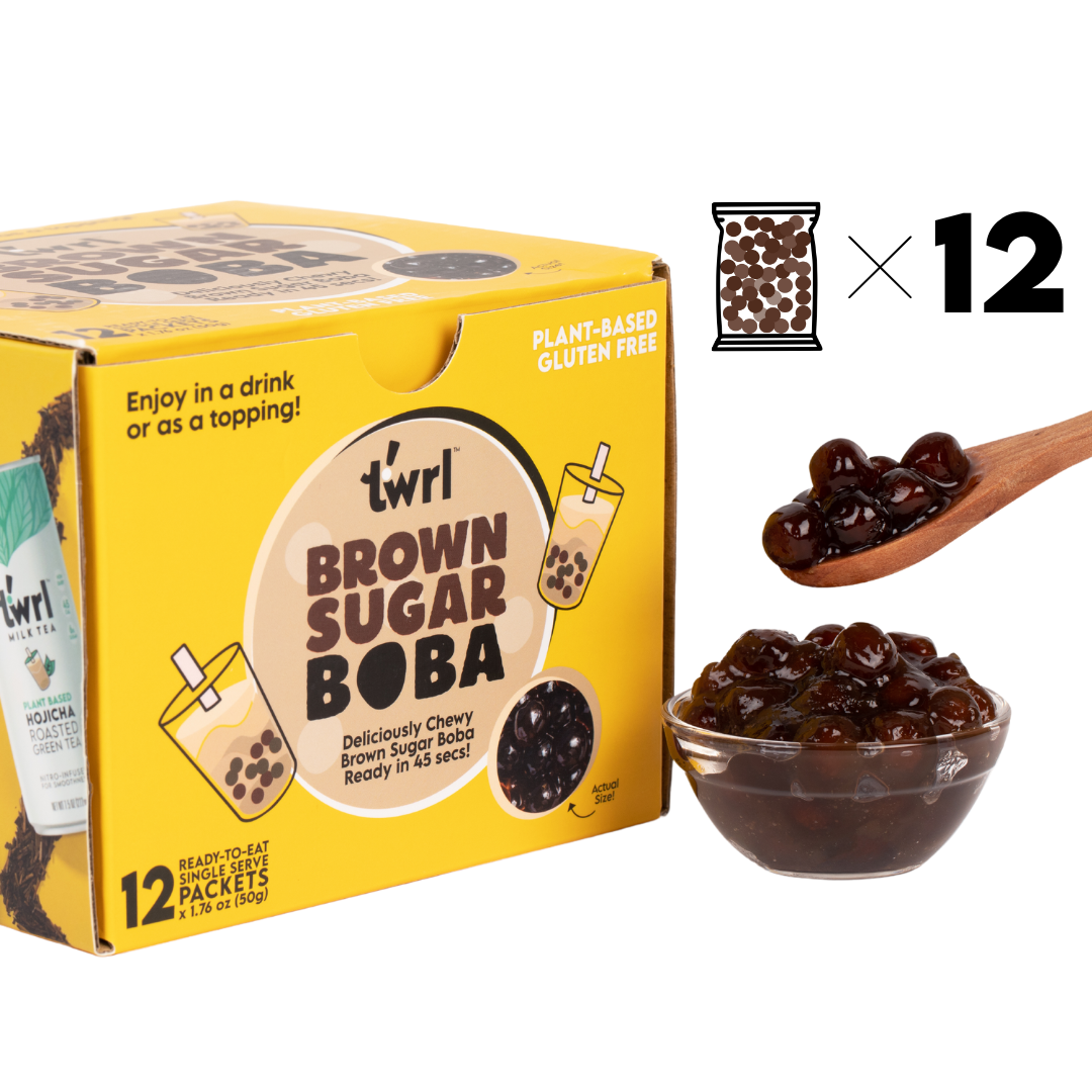 Twrl Milk Tea: Brown Sugar Boba 12-Pack