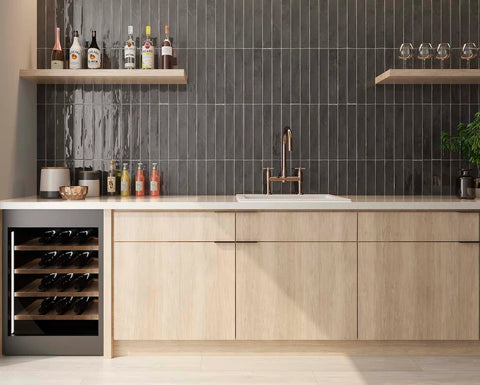 Persia Dark Gray Subway Tile