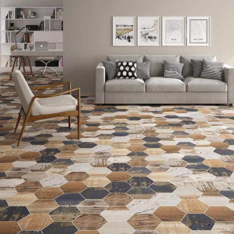 What’s Trending: Hexagonal Tiles in Interior Design