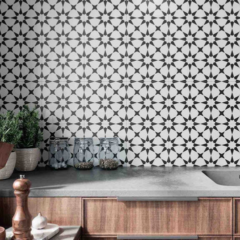7- moroccan patterned tile