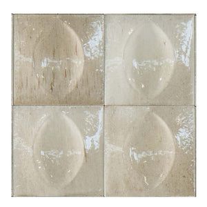 Wave Wall Tile Glossy White 3x12