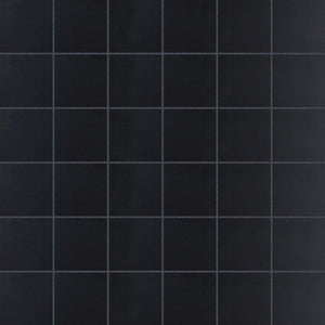 Black Honed Porcelain Mosaic Tile 1 x 1