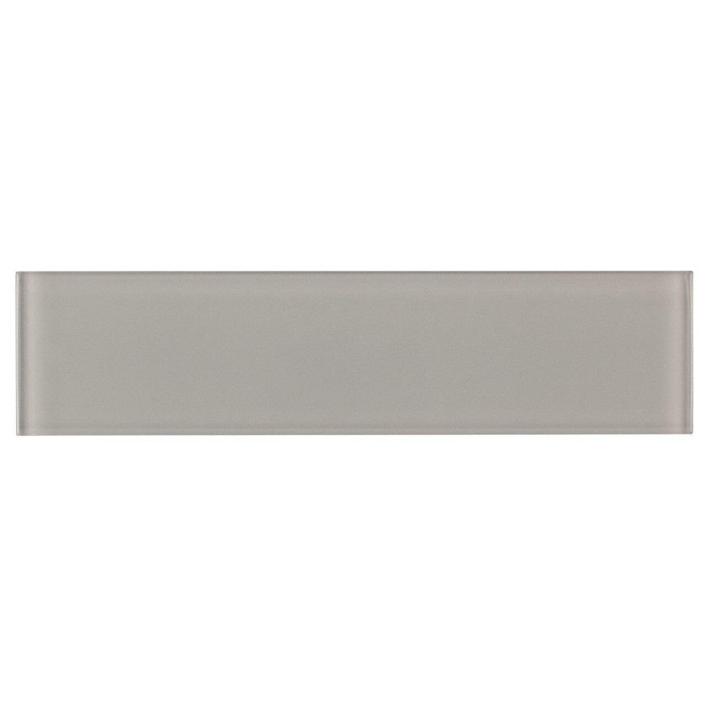 Glass Subway Tile French Gray 3x12 | Mineral Tiles