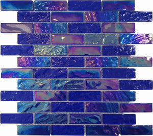 Glass Mosaic Pool Tile Black Sand