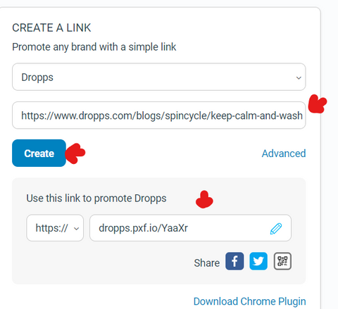 Create A Link