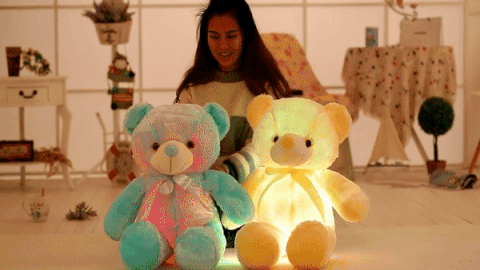 Creative Light Up LED Teddy Bear – Shopperz Paradise