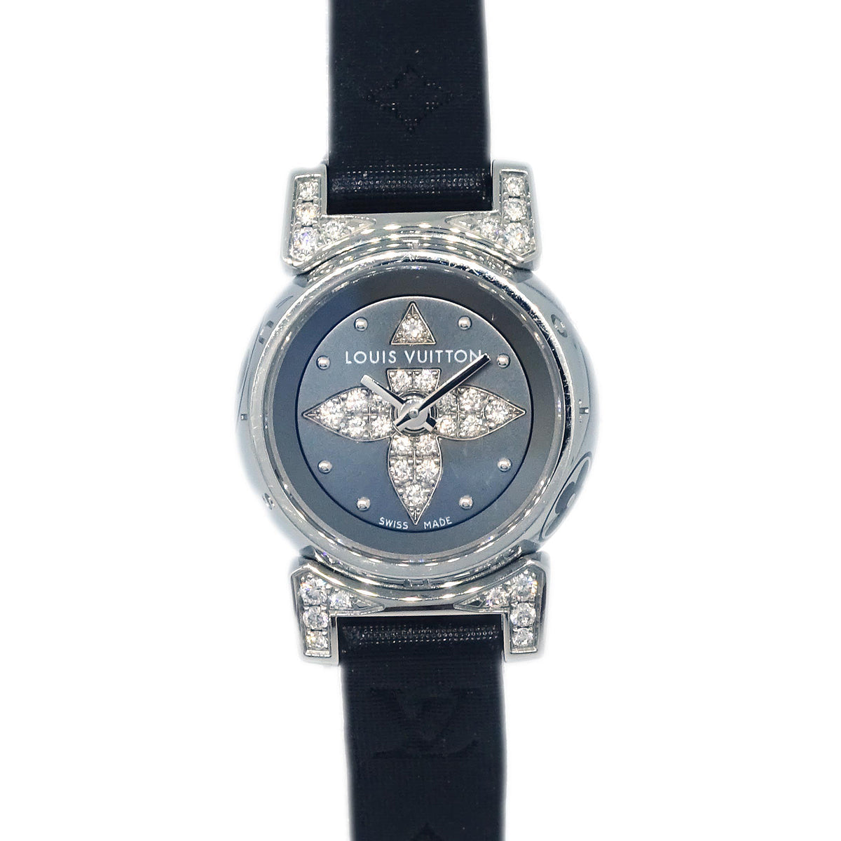 Image of Louis Vuitton Q151K Tambour Bijou Watch Diamond