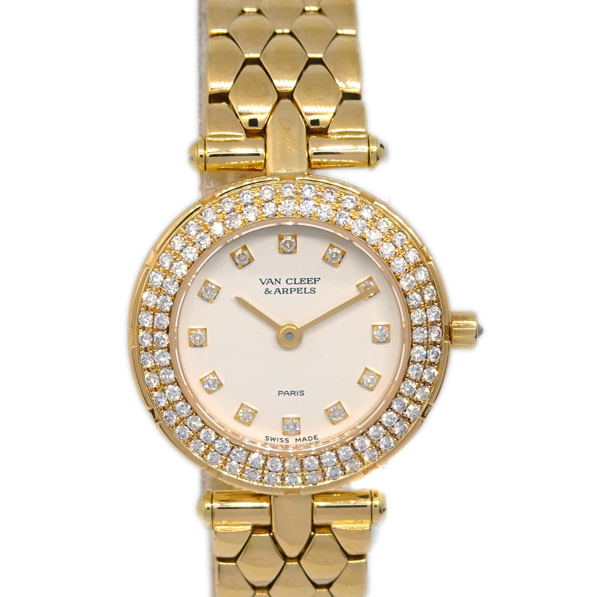 Van Cleef & Arpels Ref.13607B2HH1 La Collection Diamond Watch - AMORE Vintage Tokyo product image