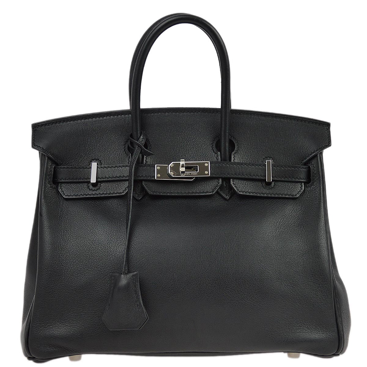 image of Hermes 2006 Black Swift Birkin 25 Handbag