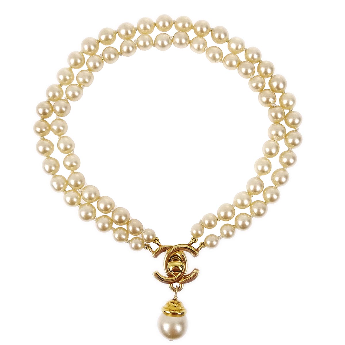 image of Chanel Costume Pearl Necklace 96A