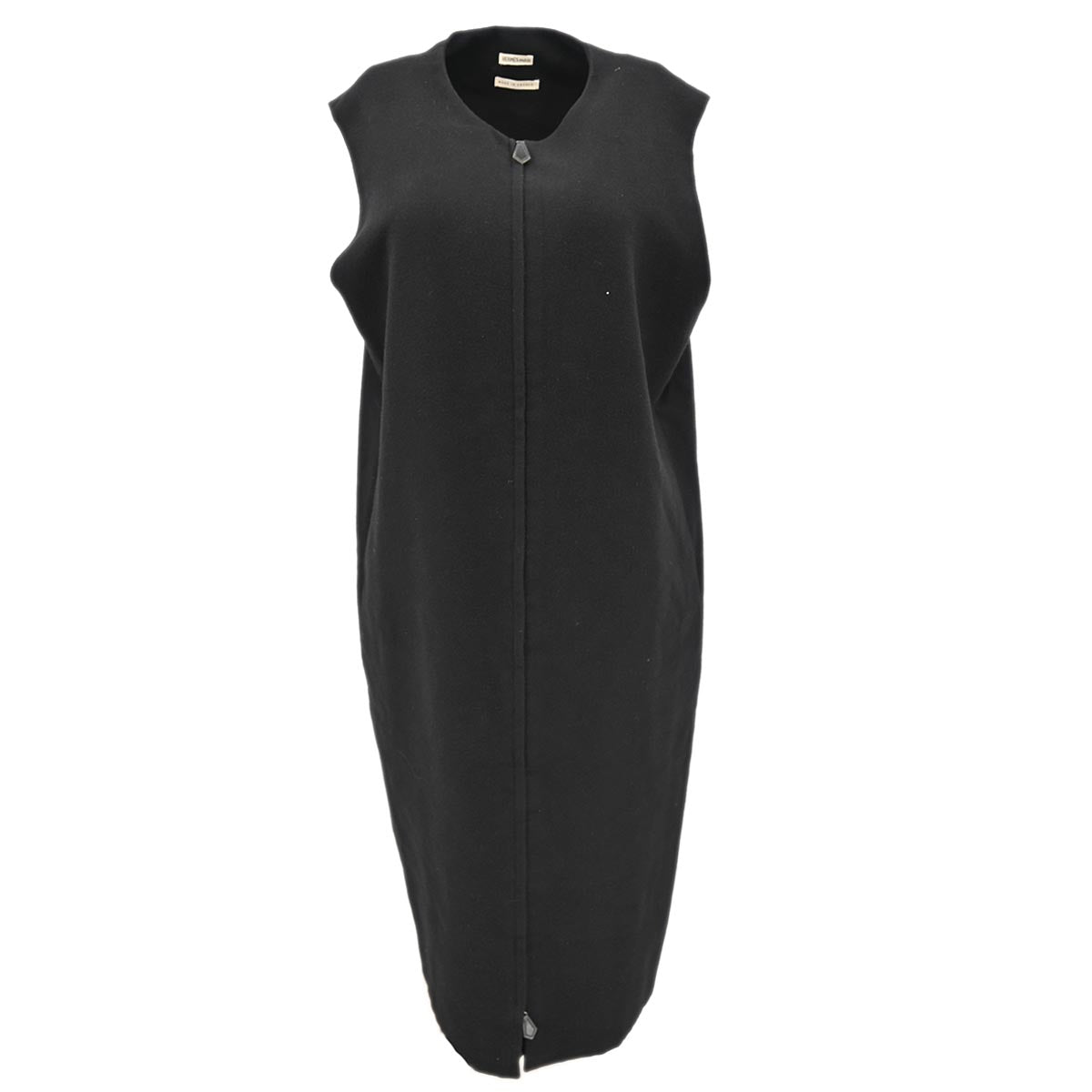 Image of Hermes Sleeveless Dress Black #46