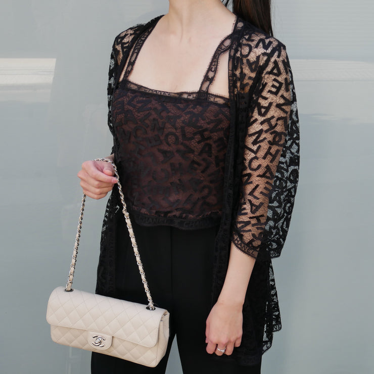 chanel lace top