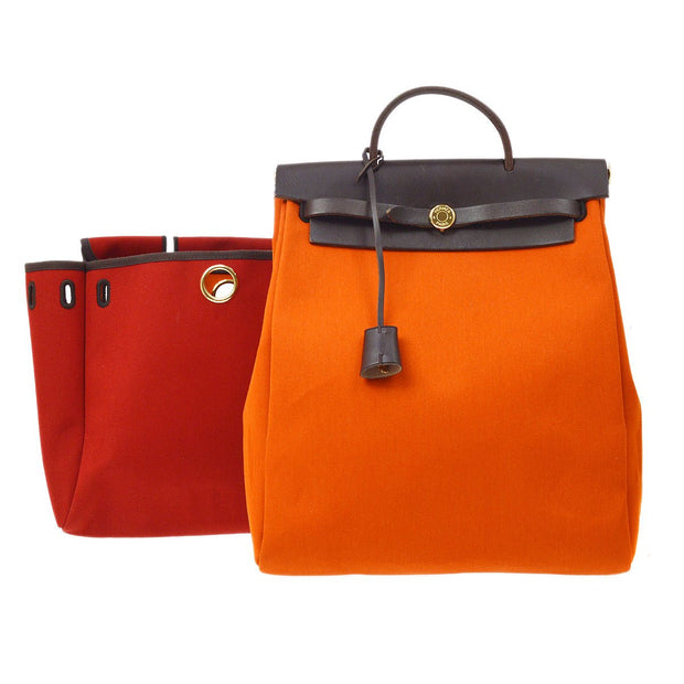 hermes herbag orange