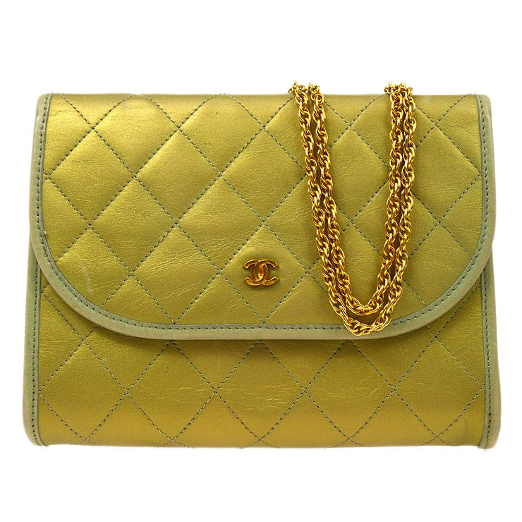 chanel double chain shoulder bag