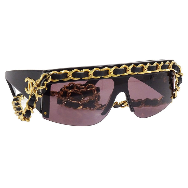Chanel Square Frame Chain Sunglasses  Lyst