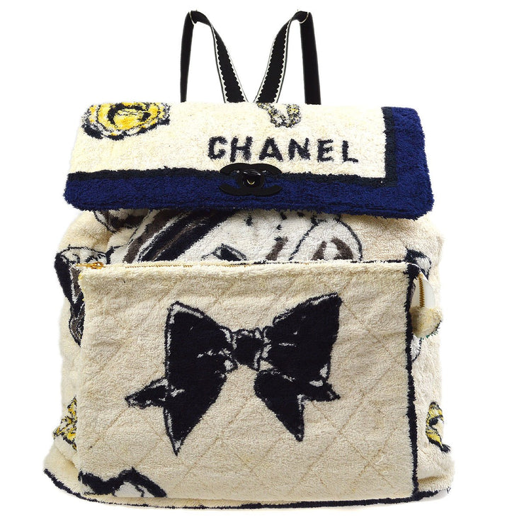 chanel towelling bag