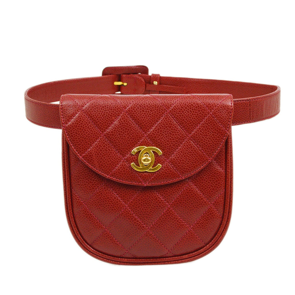 red chanel fanny pack