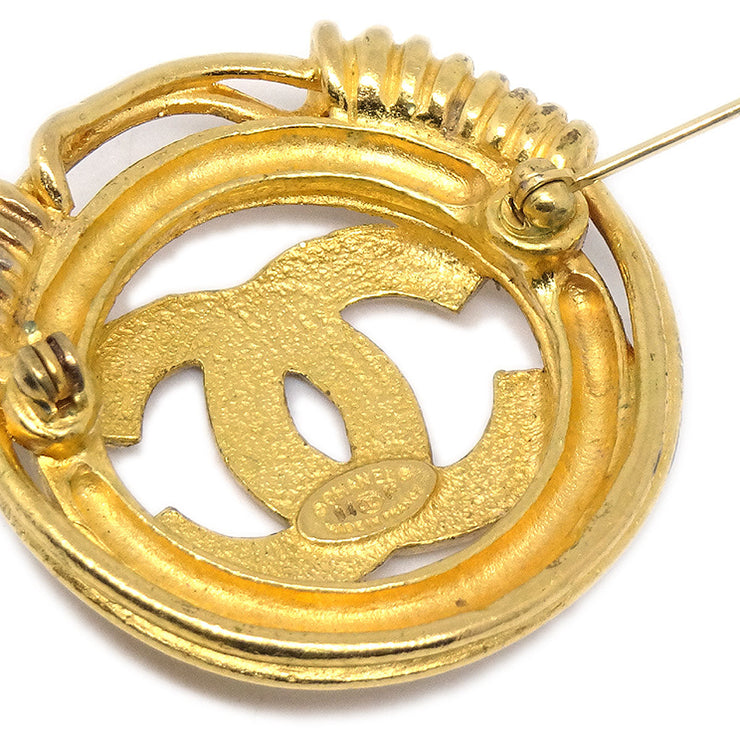 CHANEL 1994 Spring Border Brooch Gold Small – AMORE Vintage Tokyo