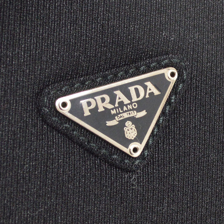 prada badge chain