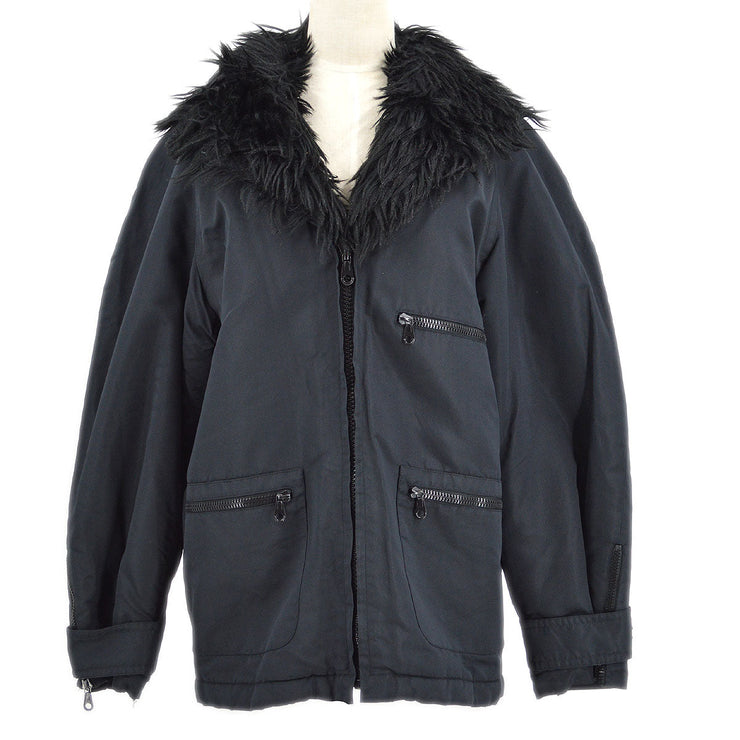 CHANEL O3095 #34 Zip-up Coat Black Fur – AMORE Vintage Tokyo