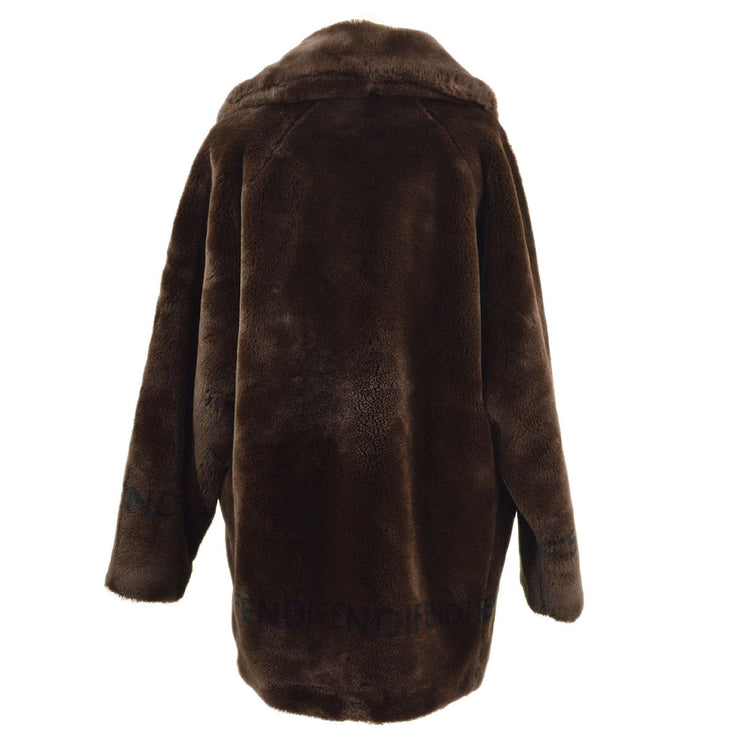 fendi faux fur jacket