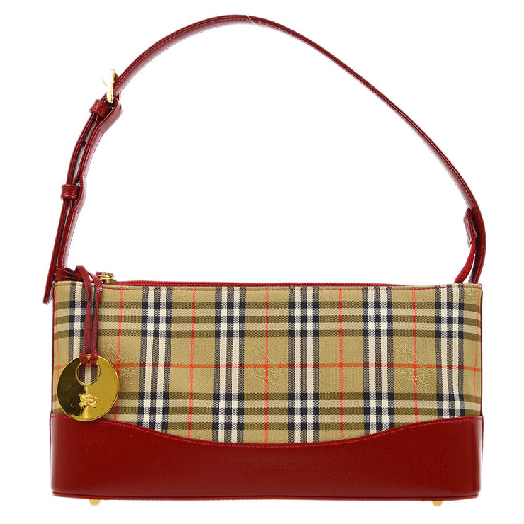 burberry house check shoulder bag