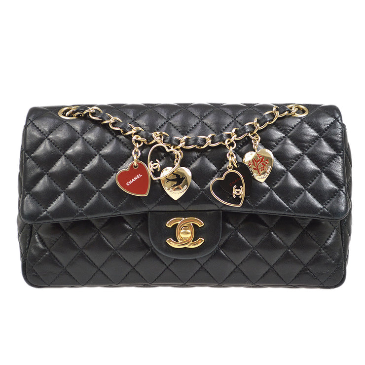 chanel valentine charm bag