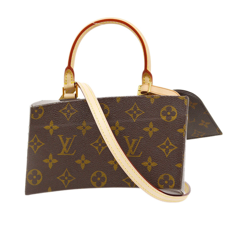 LOUIS VUITTON Monogram Iconoclasts Frank Gehry Twisted Box Bag 543199