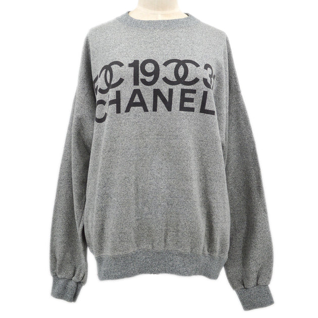 CHANEL Sweatshirt Gray – AMORE Vintage Tokyo