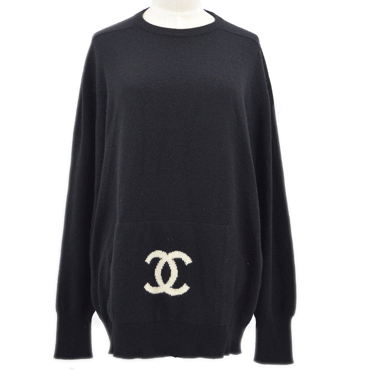 SW102 Vintage 80s bootleg Chanel Paris sweater  GETTHEMOST STORE