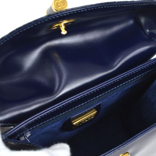 gucci dark blue bag