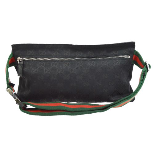 gucci purse with red and green strap